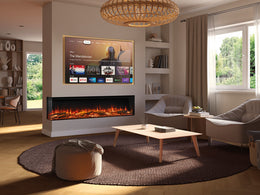 Regency Avita 75 inch Built-in 3-Sided Electric Fireplace