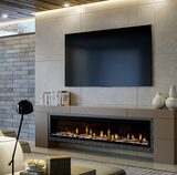 Dimplex Ignite Evolve 74" Linear Electric Fireplace In Living Room - EVO74