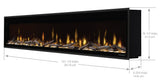 Dimplex Ignite Evolve 100" Linear Electric Fireplace - EVO100