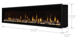 Dimplex Ignite Evolve 100 inch Linear Electric Fireplace product image