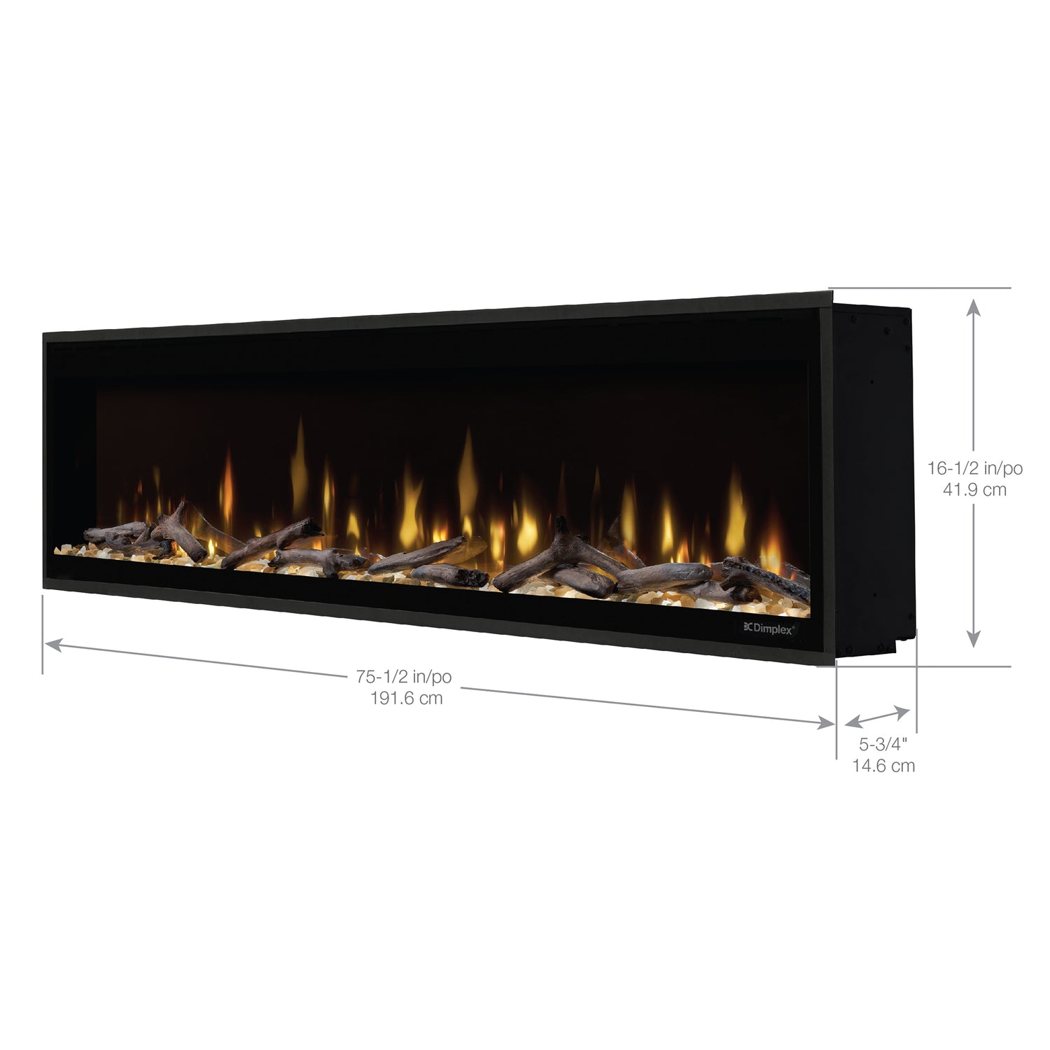 Dimplex Ignite Evolve 74" Linear Electric Fireplace - EVO74