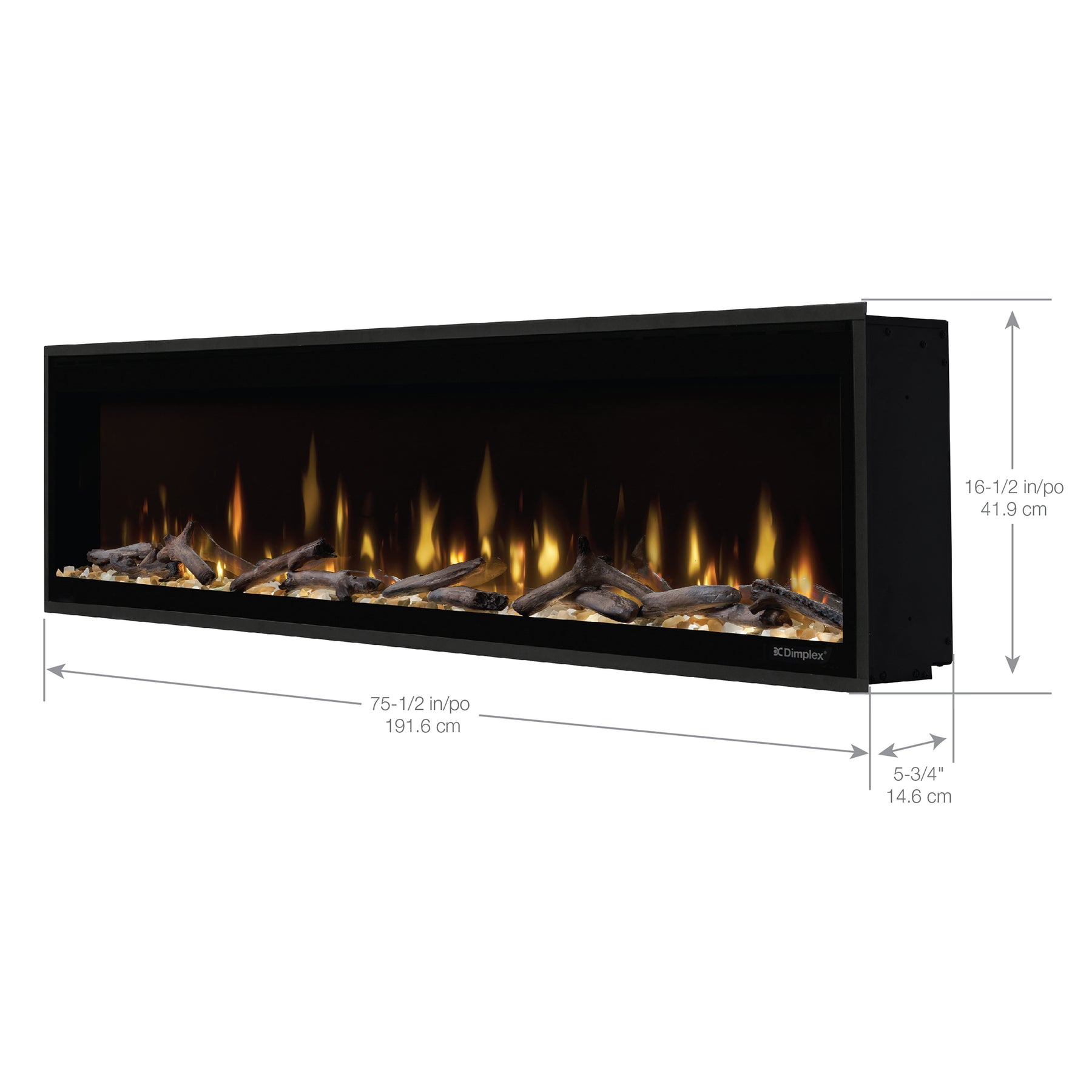 Dimplex Ignite Evolve 74 inch Linear Electric Fireplace product image
