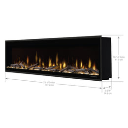 Dimplex Ignite Evolve 74 inch Linear Electric Fireplace product image