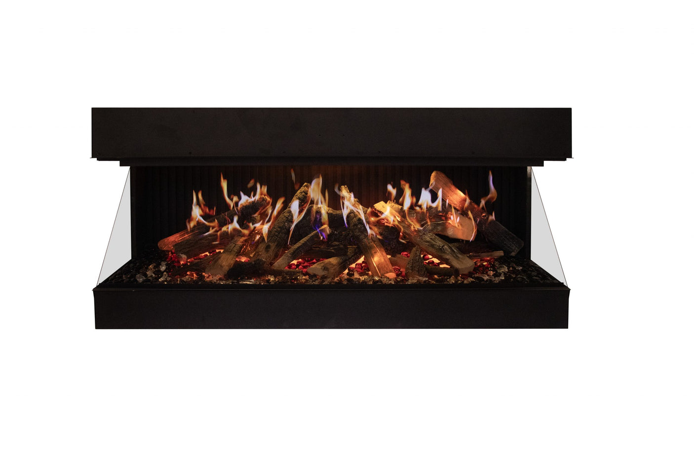 Amantii Signature 55" MultiView Holo Electric Fireplace - MULTIVIEW-HOLO-55-SIG