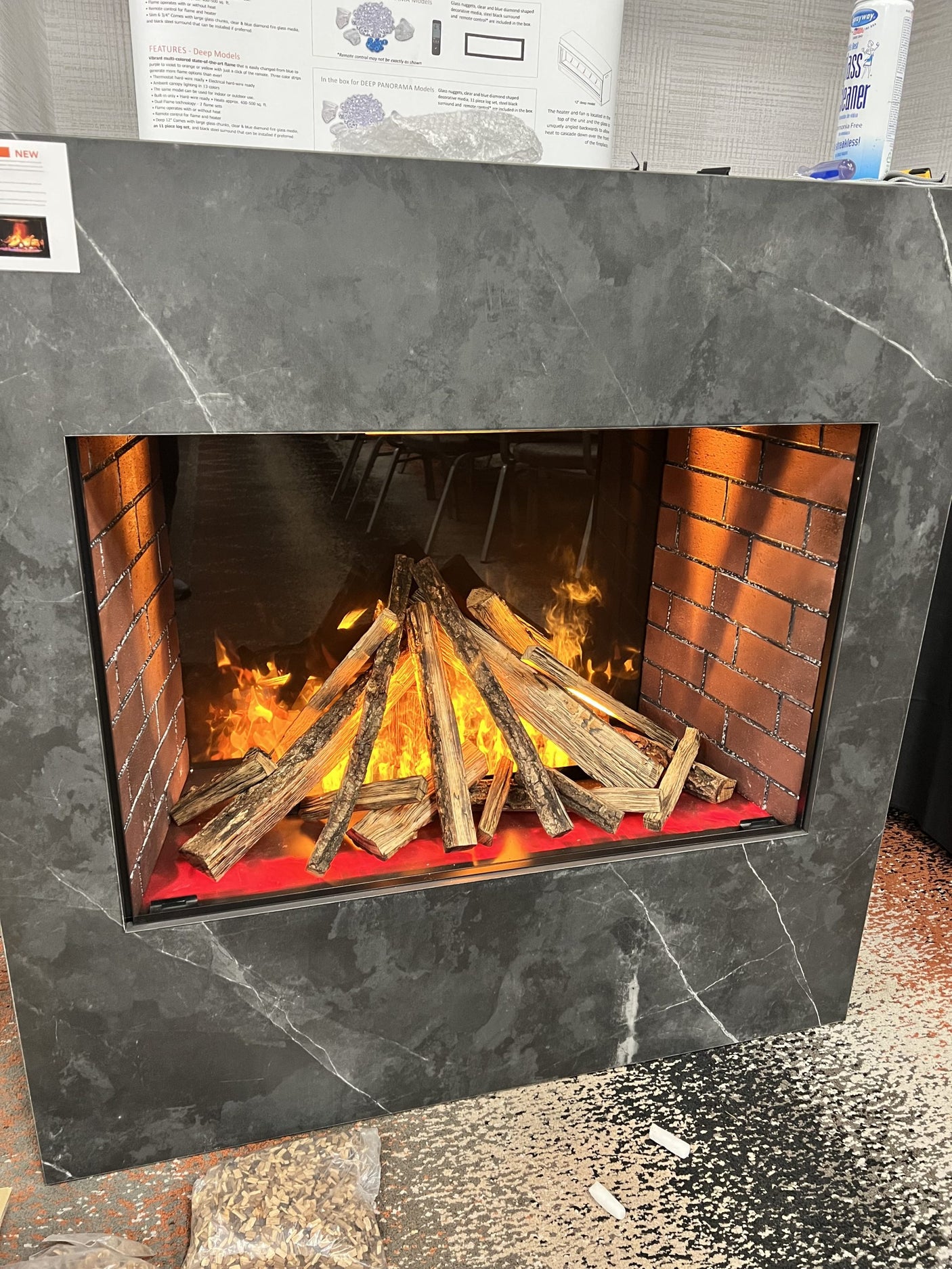 Amantii TRD 38" Signature Series Electric Fireplace - TRD-38 SIG
