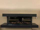 Iconic Fires Floating Shelf in Dark Finish