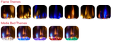 Dimplex Ignite Evolve 74" Flame Colors - EVO74
