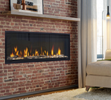 Dimplex Ignite Evolve 50" Linear Electric Fireplace In Living Room - EVO50