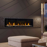 Dimplex Ignite Evolve 60" Linear Electric Fireplace In Living Room - EVO60
