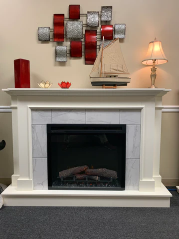 The Jasper Custom Mantel Dimplex Electric Fireplace