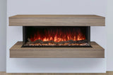 Modern Flames 58" Wall-mount Cabinet Coastal Sand - WMC-44LPM-CS