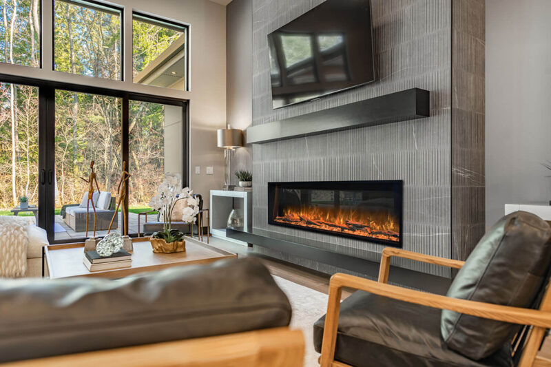 Electric fireplace lifestyle