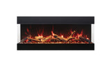 Amantii TRV-65-BESPOKE Smart Indoor/Outdoor 3-Sided Electric Fireplace