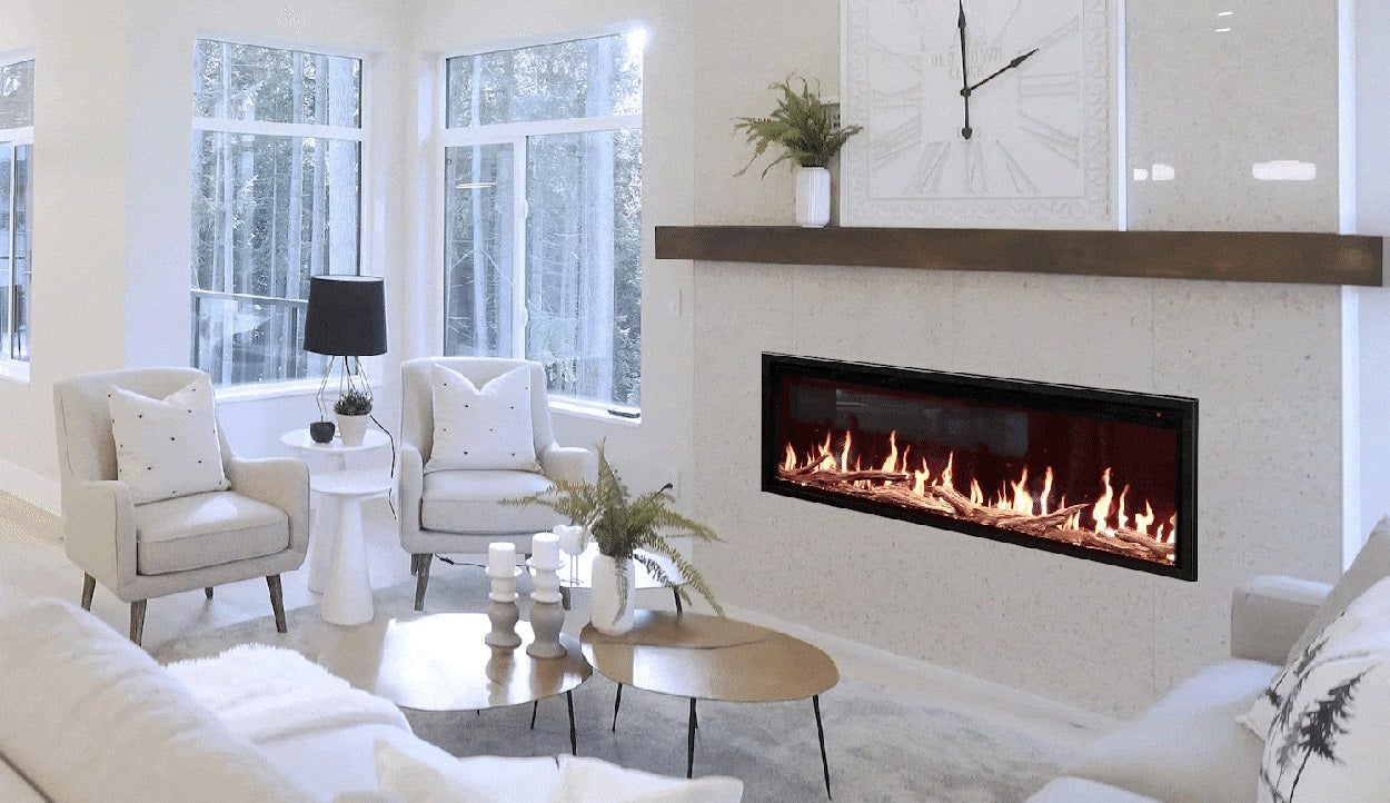 Electric fireplace lifestyle