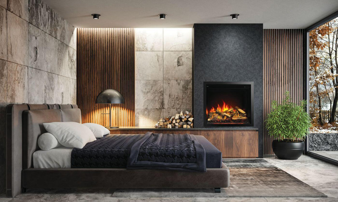 Napoleon 36" Elevation Built-In Electric Fireplace - NEFB36H-MF