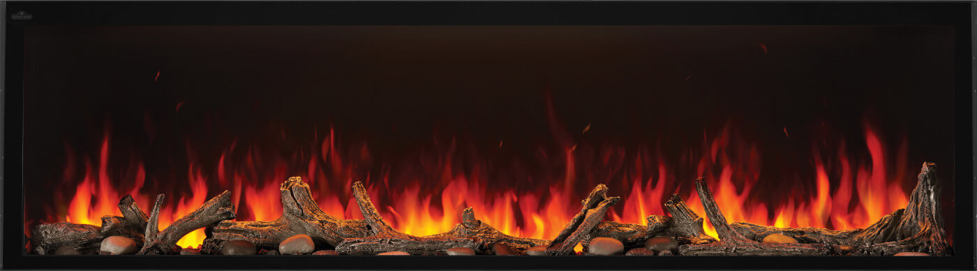 Napoleon Astound 74 inch Built-In Electric Fireplace - NEFB74AB