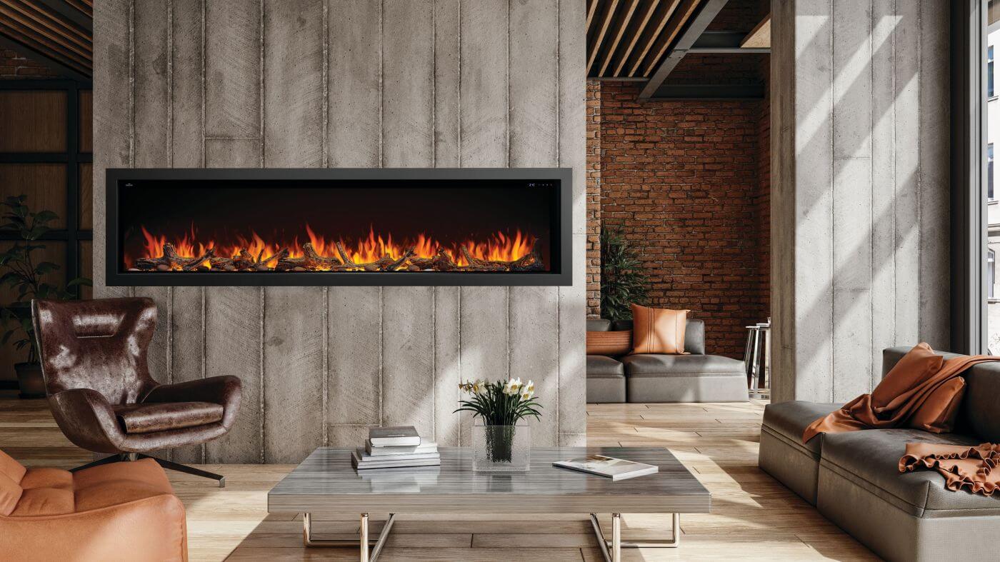 Electric fireplace lifestyle