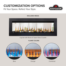 Napoleon 50 inch CLEARion Elite Electric Fireplace Wall mount product image