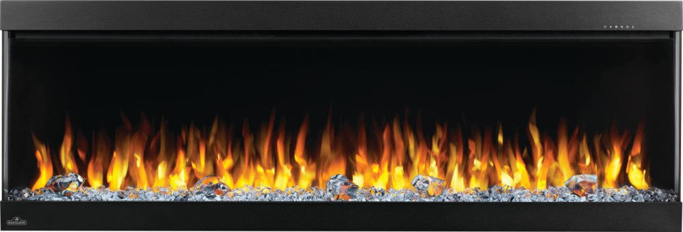 Napoleon TriVista Pictura 50" Three-Sided Wall Hanging Electric Fireplace - NEFB50H-3SV