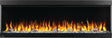 Napoleon Trivista Pictura 60" Three-Sided Wall Hanging Electric Fireplace - NEFB60H-3SV