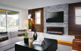Napoleon Trivista Pictura 60" Three-Sided Wall Hanging Electric Fireplace - NEFB60H-3SV Living Room