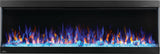 Napoleon Trivista Pictura 60" Three-Sided Wall Hanging Electric Fireplace - NEFB60H-3SV Glass Media