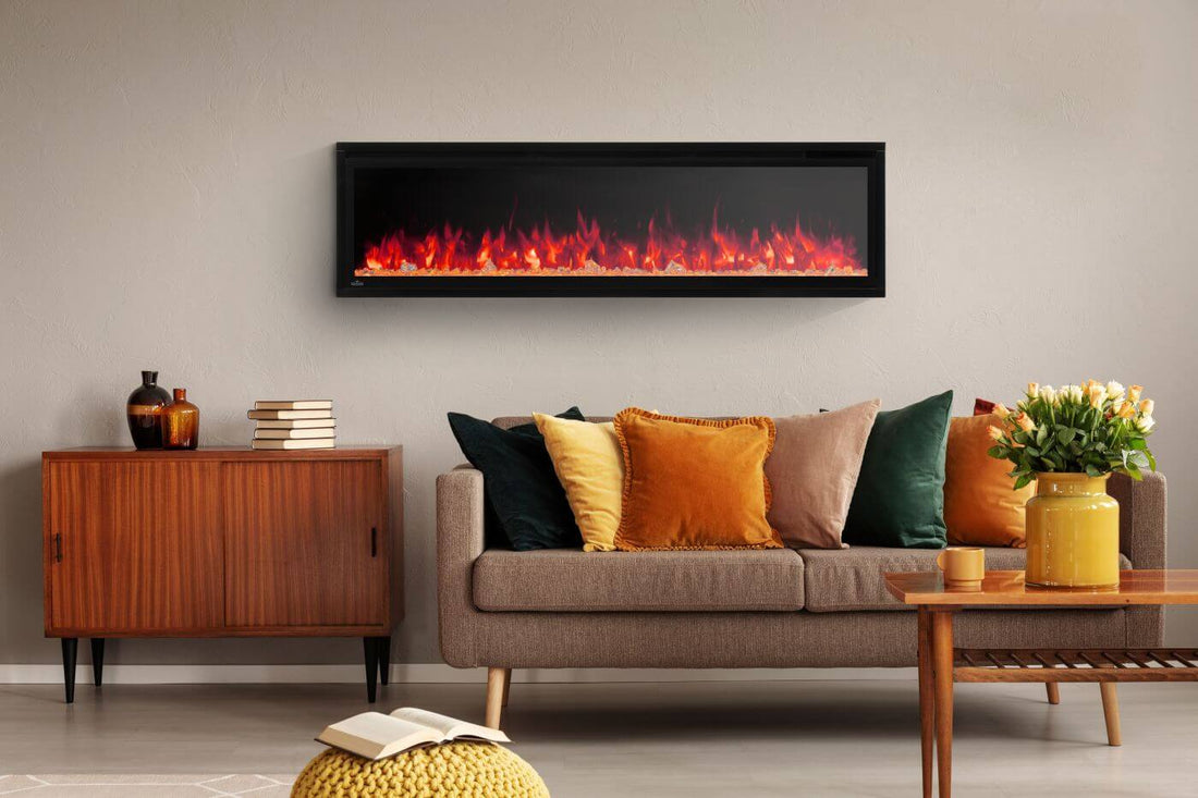 Napoleon 60" Entice Series Electric Fireplace Wall Mount - NEFL60CFH-1