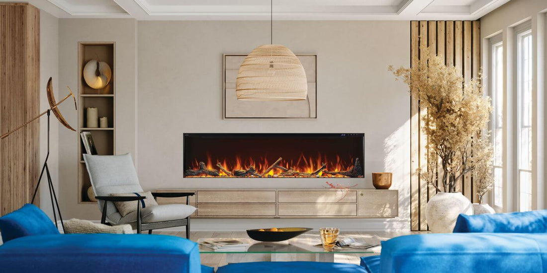 Napoleon Astound 74" FlexMount Electric Fireplace - NEFL74AB
