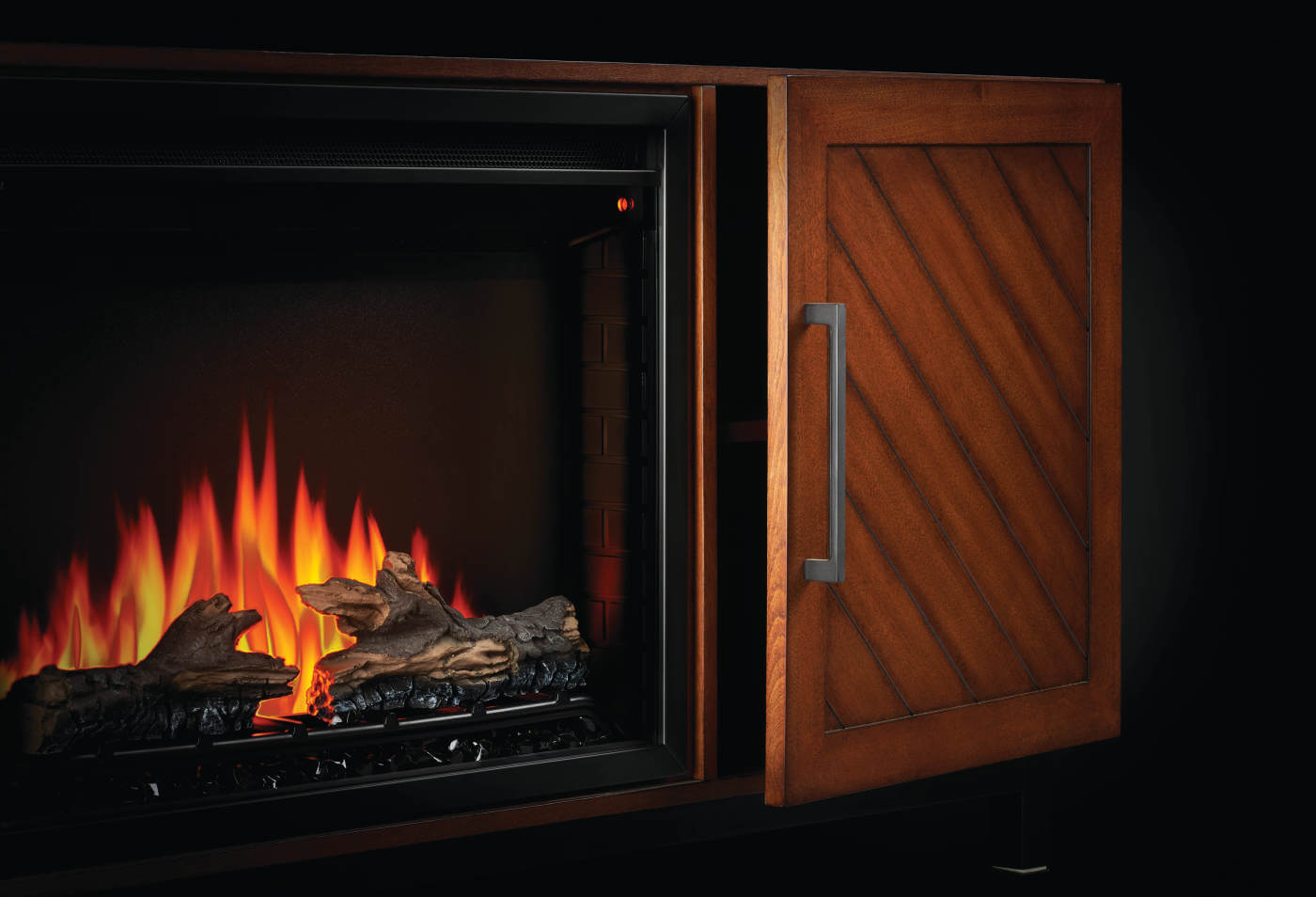 Napoleon Bella Electric Fireplace Media Console - NEFP26-3120WN