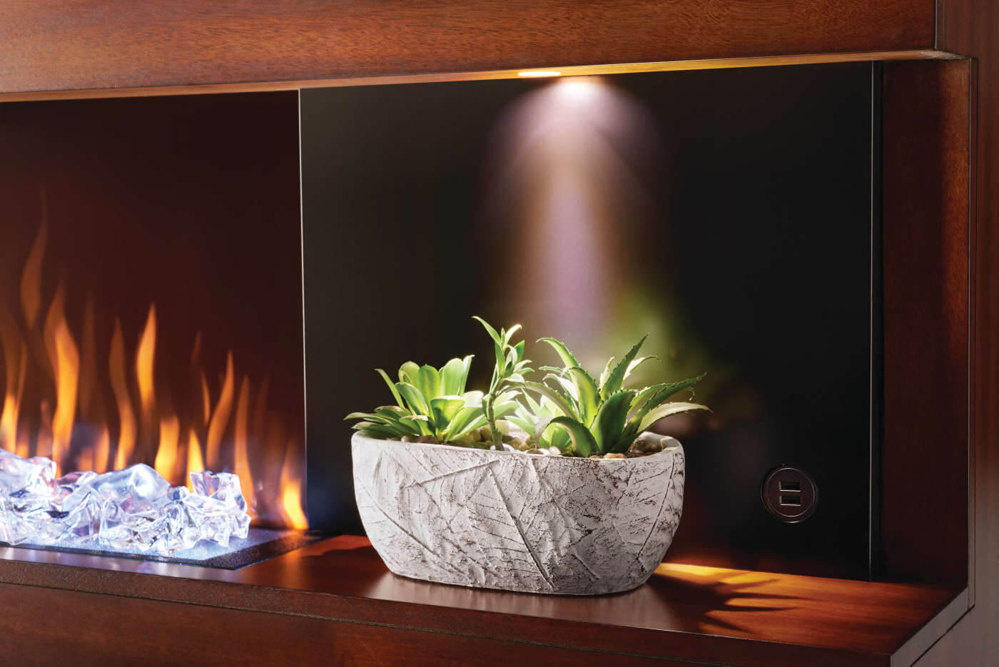 Napoleon Stylus Steinfeld Electric Fireplace Wall Mount - NEFP32-5320BW
