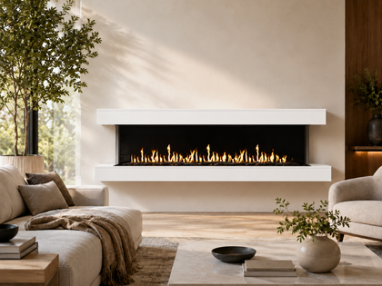 Modern Flames Ready to Finish Floating Mantel for 76" Orion - WSS-OR76-RTF