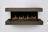 Modern Flames Driftwood Gray Floating Mantel for 52" Orion - WSS-OR52-DW