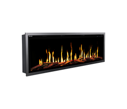 Modern Flames Orion V2 Slim 60 inch Linear Electric Fireplace angled view - OR60-SLIM-V2