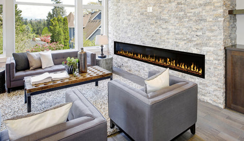 Modern Flames Orion Slim 100" Linear Electric Fireplace OR100-SLIM