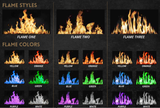 Modern Flames 42" Orion Traditional Electric Fireplace - OR42-TRAD