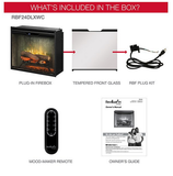 Dimplex Revillusion 24" Built-in Firebox - RBF24DLXWC