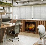 Dimplex Revillusion 36" Portrait Electric Fireplace with front glass - RBF36P-FG
