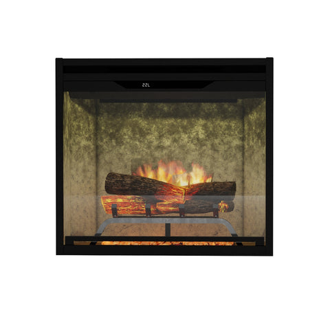 Dimplex Revillusion 24" Built-in Firebox - Weathered Concrete