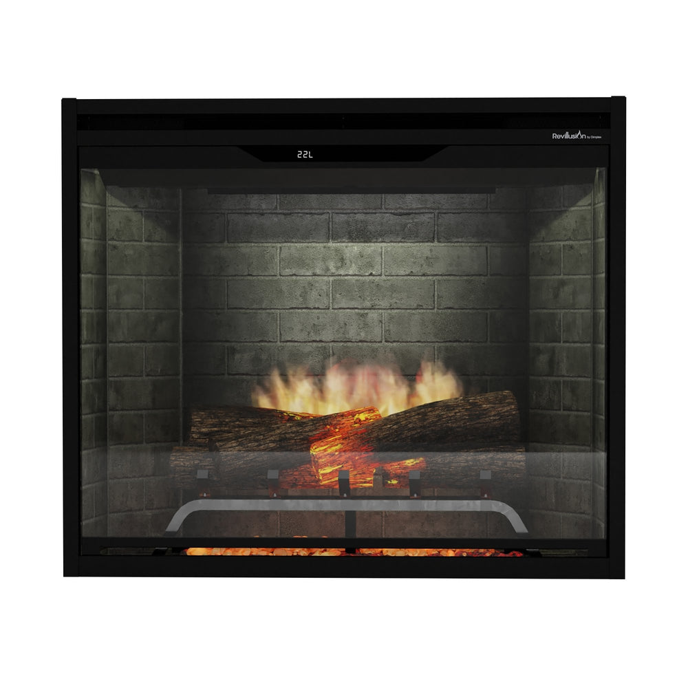 Dimplex Revillusion 30" Built-in Firebox - Neutral Brick
