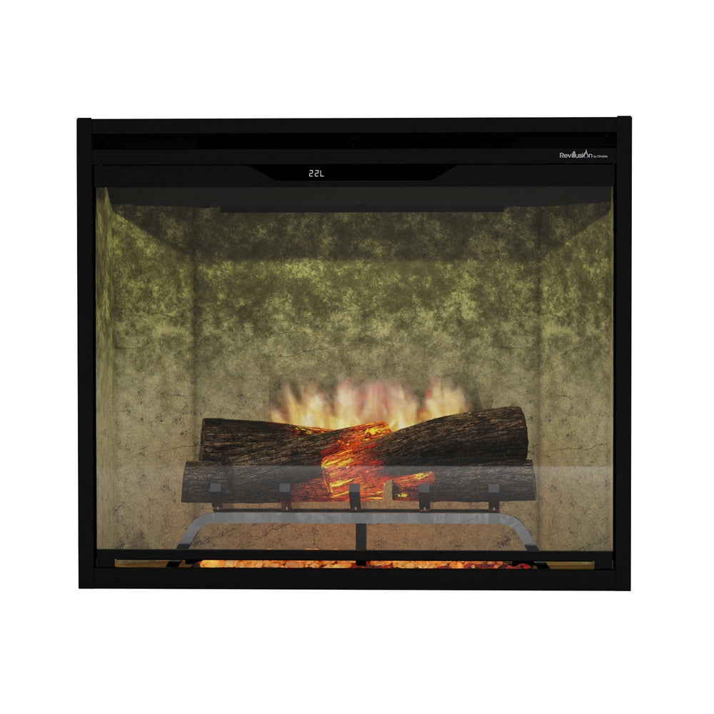 Dimplex Revillusion 30" Built-in Firebox - Weathered Concrete