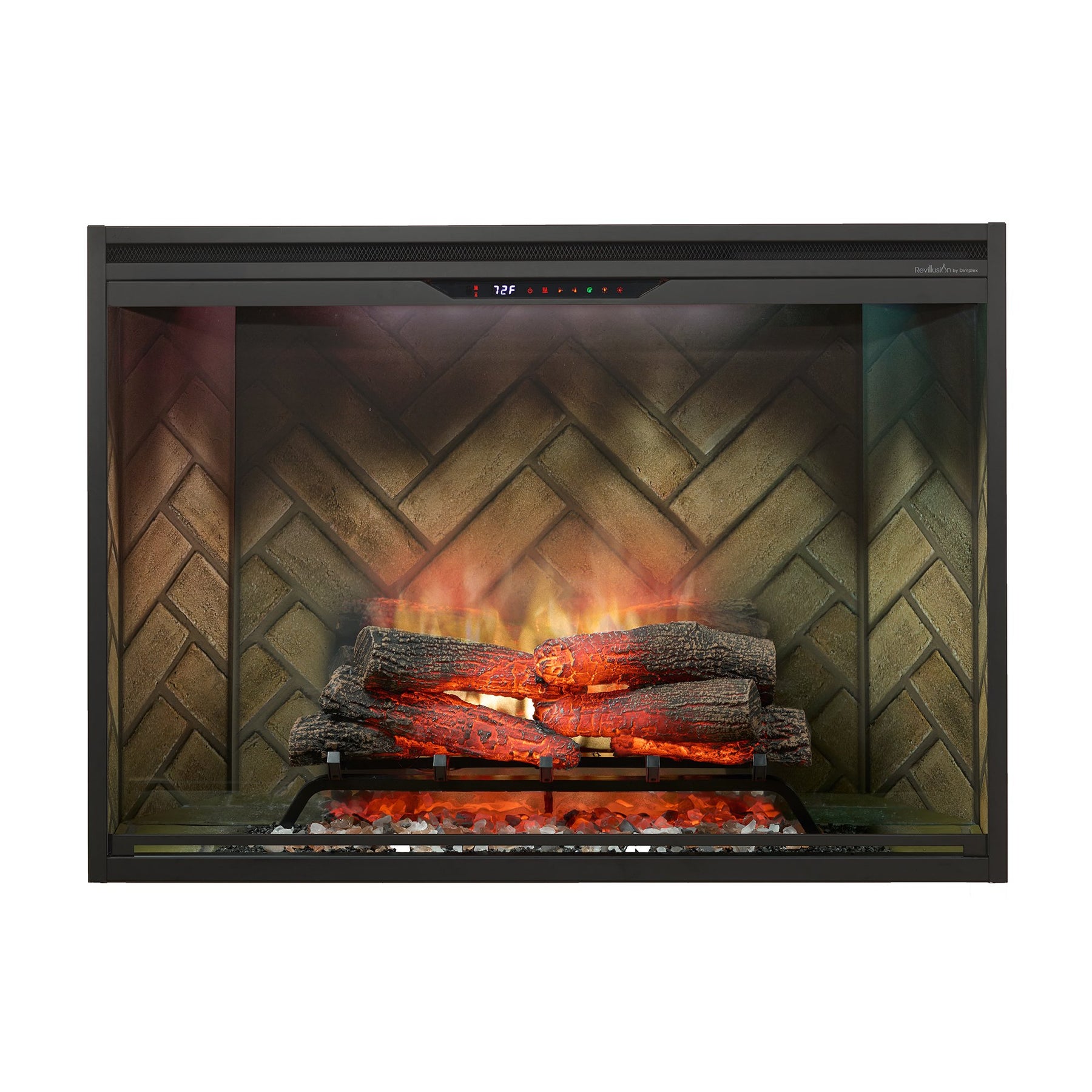 Dimplex Revillusion 42" Built-in Firebox - Herringbone