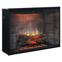 Dimplex Revillusion 42 inch Built-in Firebox - Neutral Brick lifestyle view