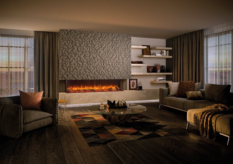 Regency Skope 77" Built-in Electric Fireplace - E195