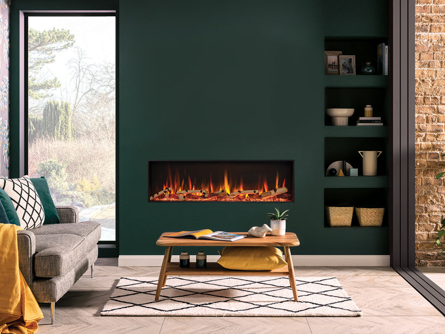 Electric fireplace lifestyle