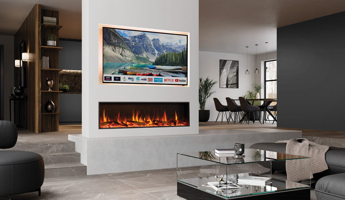 Regency Studio 65" Slim Built-in Electric Fireplace - ES165