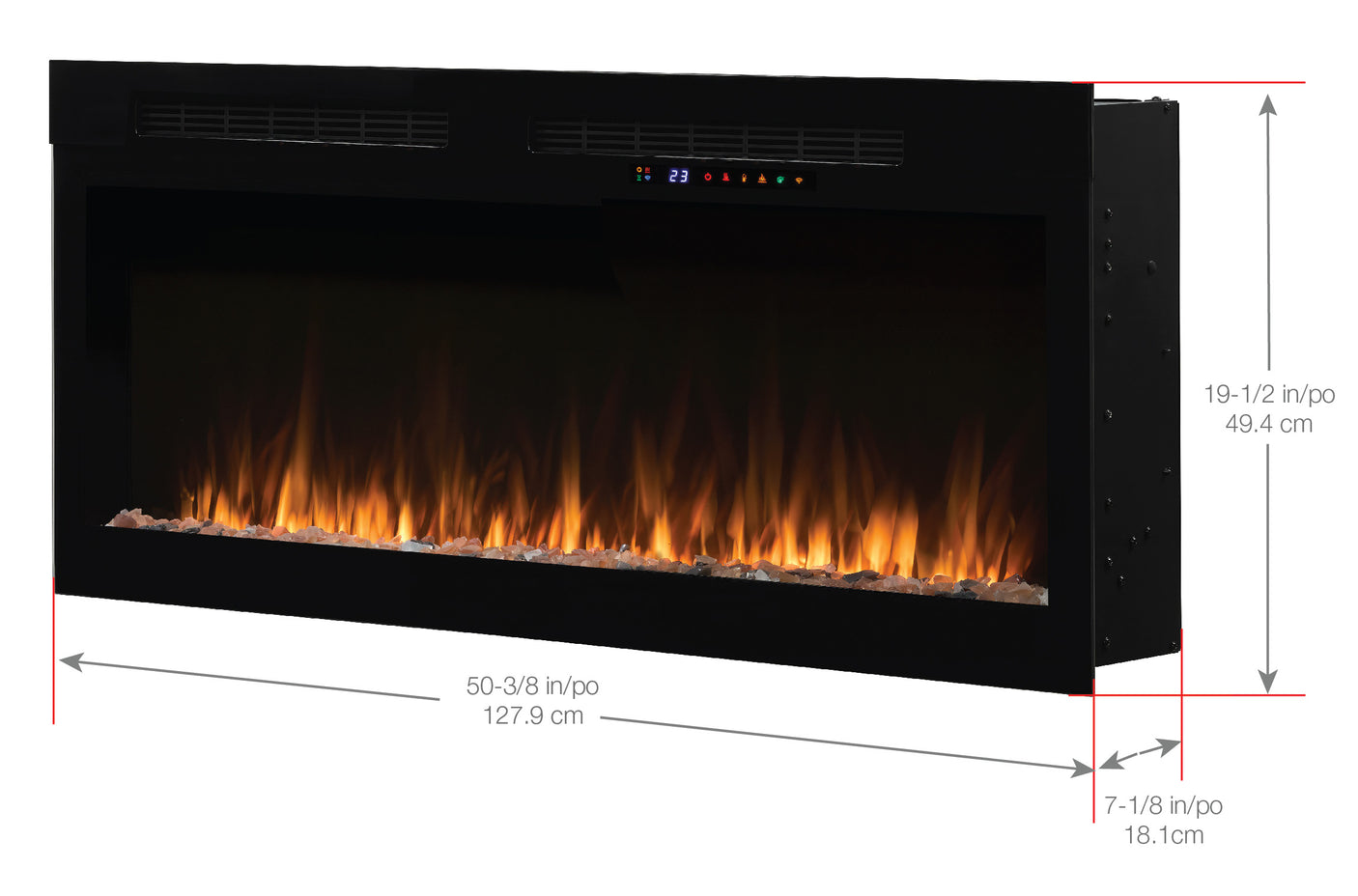 Dimplex Vital Sense 50" Linear Electric Fireplace