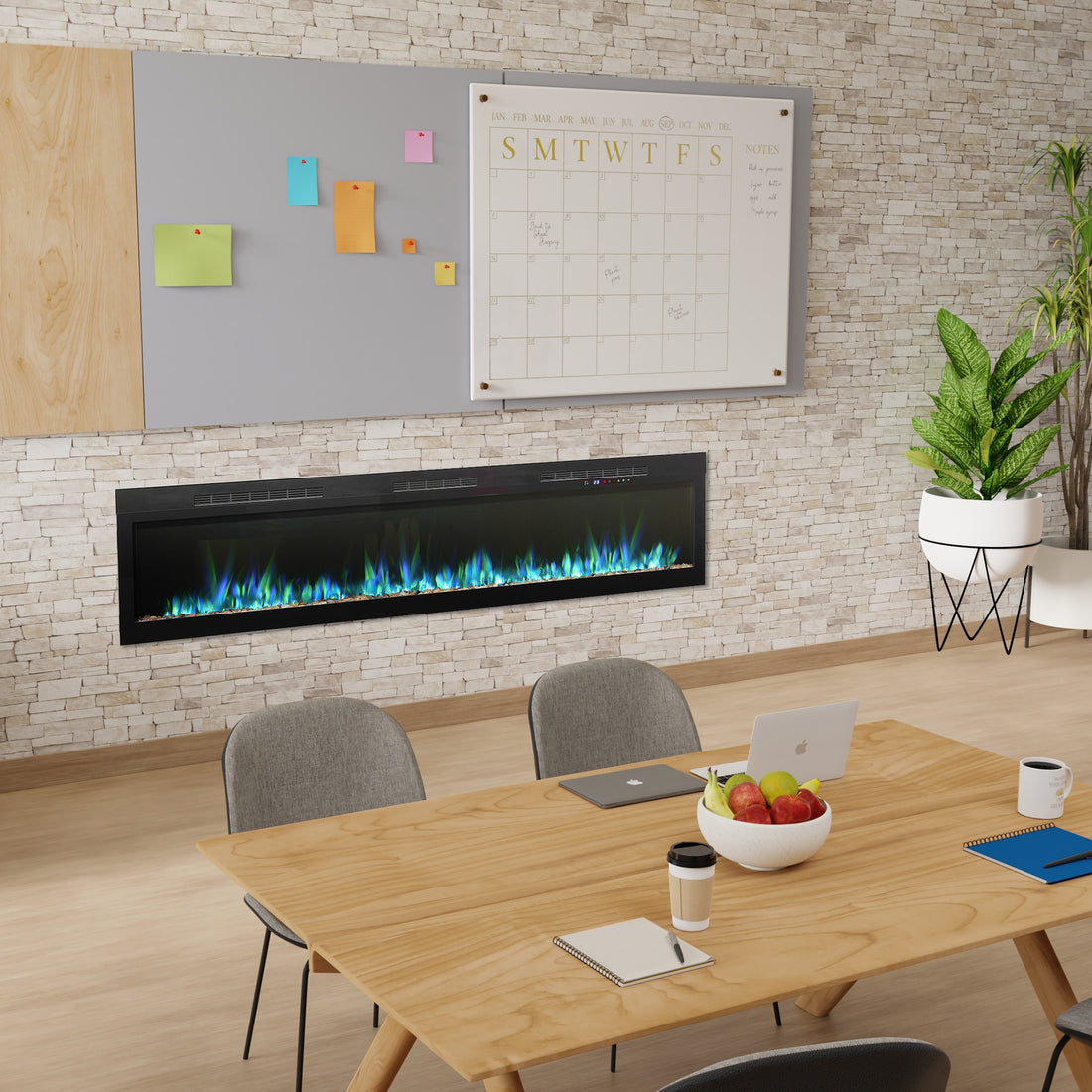 Dimplex Vital Sense 74" Linear Electric Fireplace