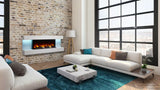 SimpliFire 50" Floating Mantel Kit For Format36 - SF-FM50-WH