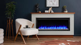 50" Allusion Platinum Linear Electric Fireplace - SF-ALLP50-BK