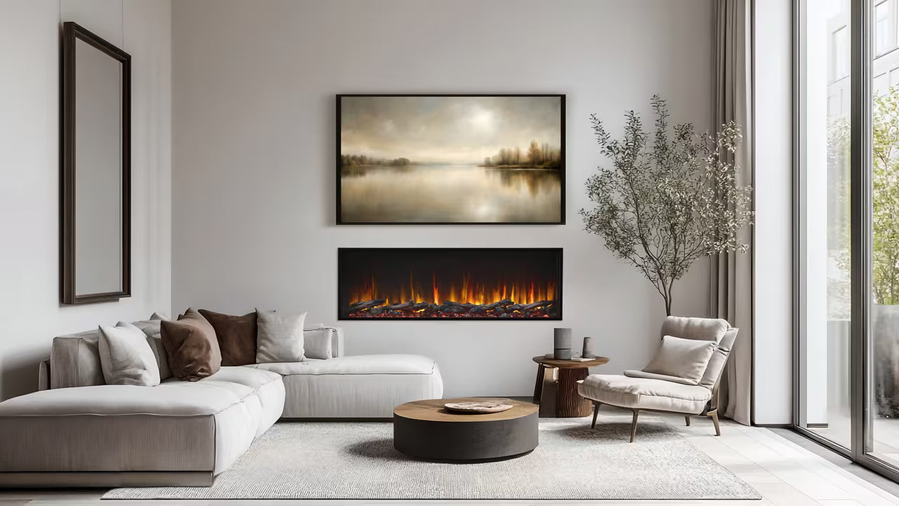 55" Simplifire Scion Linear Electric Fireplace - SF-SCN55